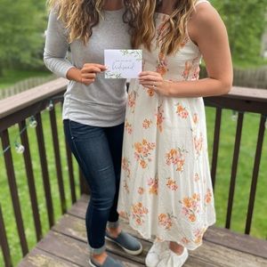 Old Navy Floral Midi Dress